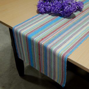 Cotton Handmade table runner multi color