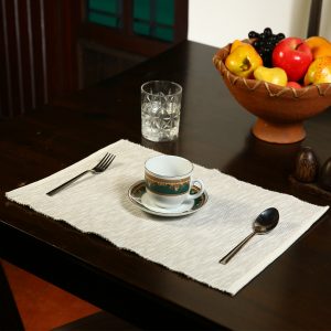 Home Colors Texture table mats cream