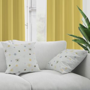 Cotton Star Glittering Printed Cushion Cover