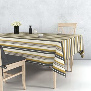 Cotton Retro Vintage 6 Seater Table Cover