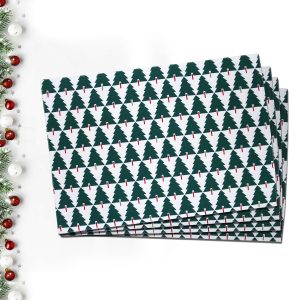Christmas Tree Printed Tablemat